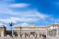 Facciata del Palazzo Reale di Madrid