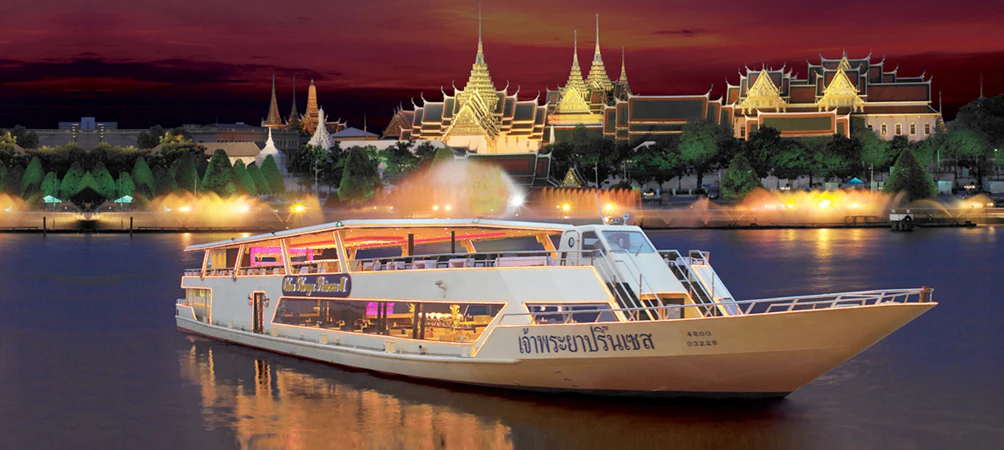 Bangkok: Cruzeiro com jantar Chao Phraya Princess