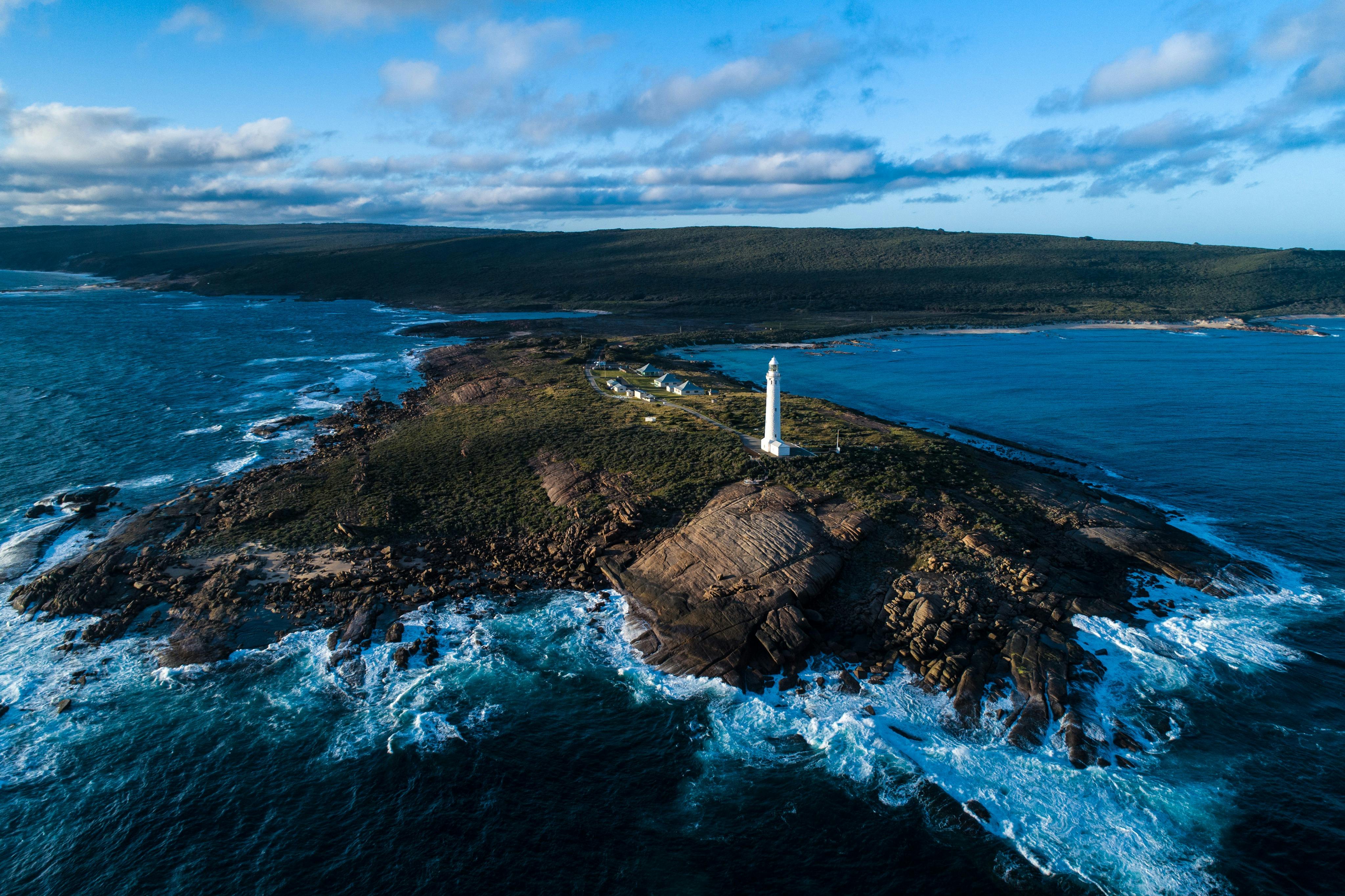 Cape Leeuwin灯塔位于澳大利亚最西南的角落
