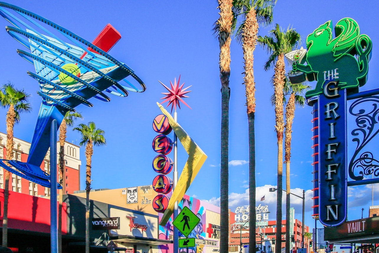 Centro de Las Vegas: Passeio a pé pela cultura pop - Acomodações em Las Vegas, Nevada