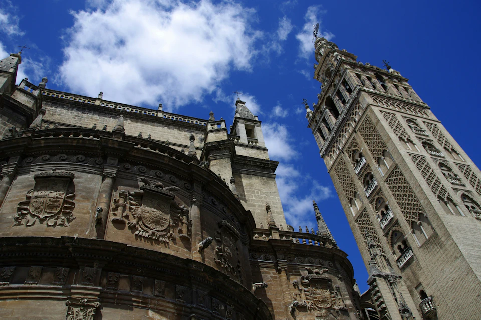 Seville Cathedral and Giralda.