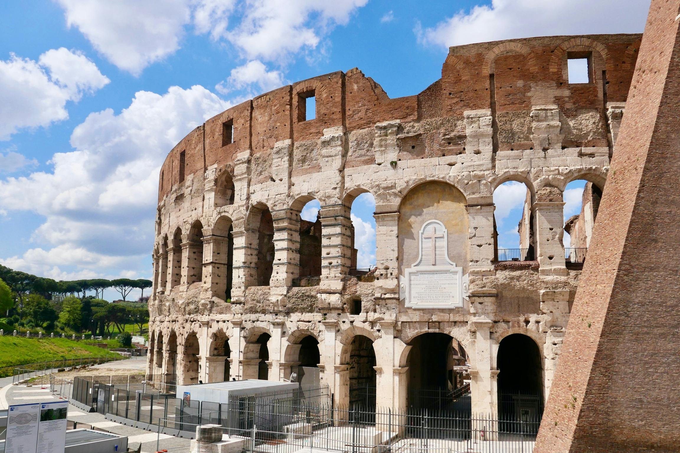 Další úhel pohledu na Koloseum