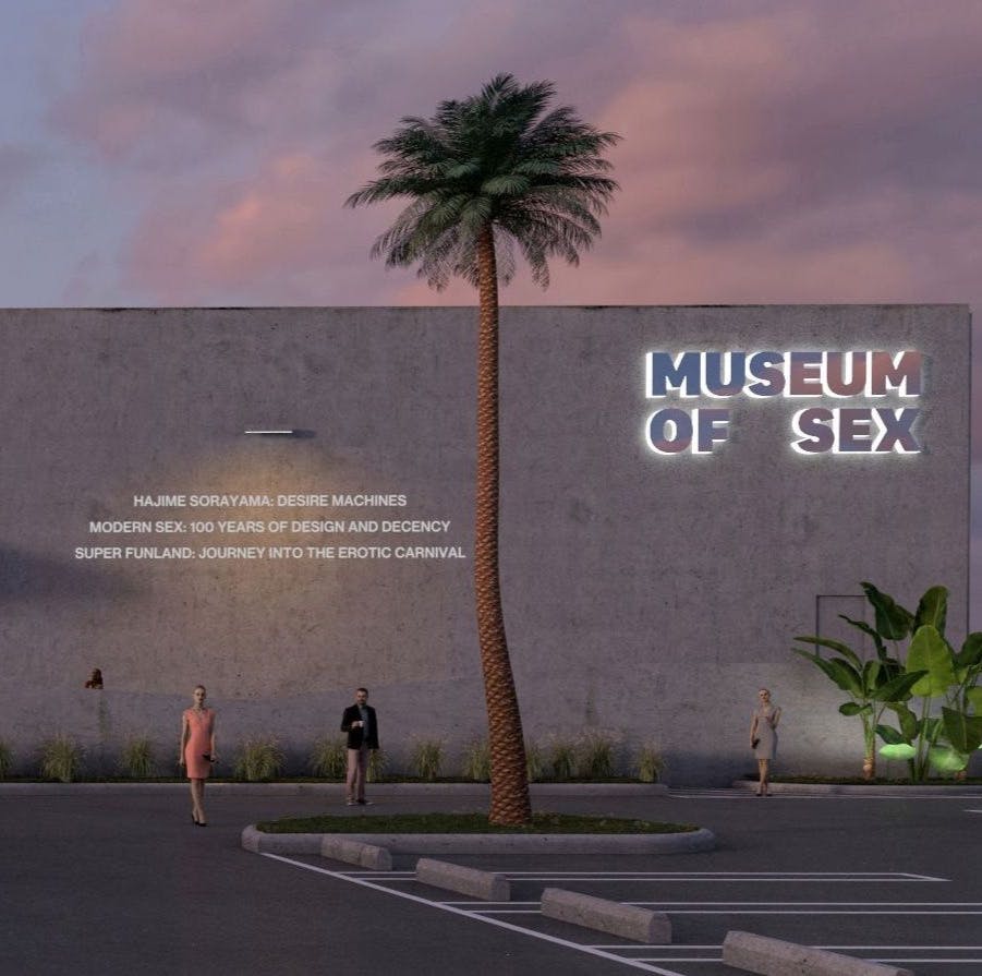 Facade of Museum of Sex Miami
