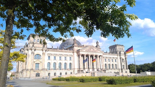 ベルリン国会議事堂：ガイド付きウォーキングツアー(即日発券)