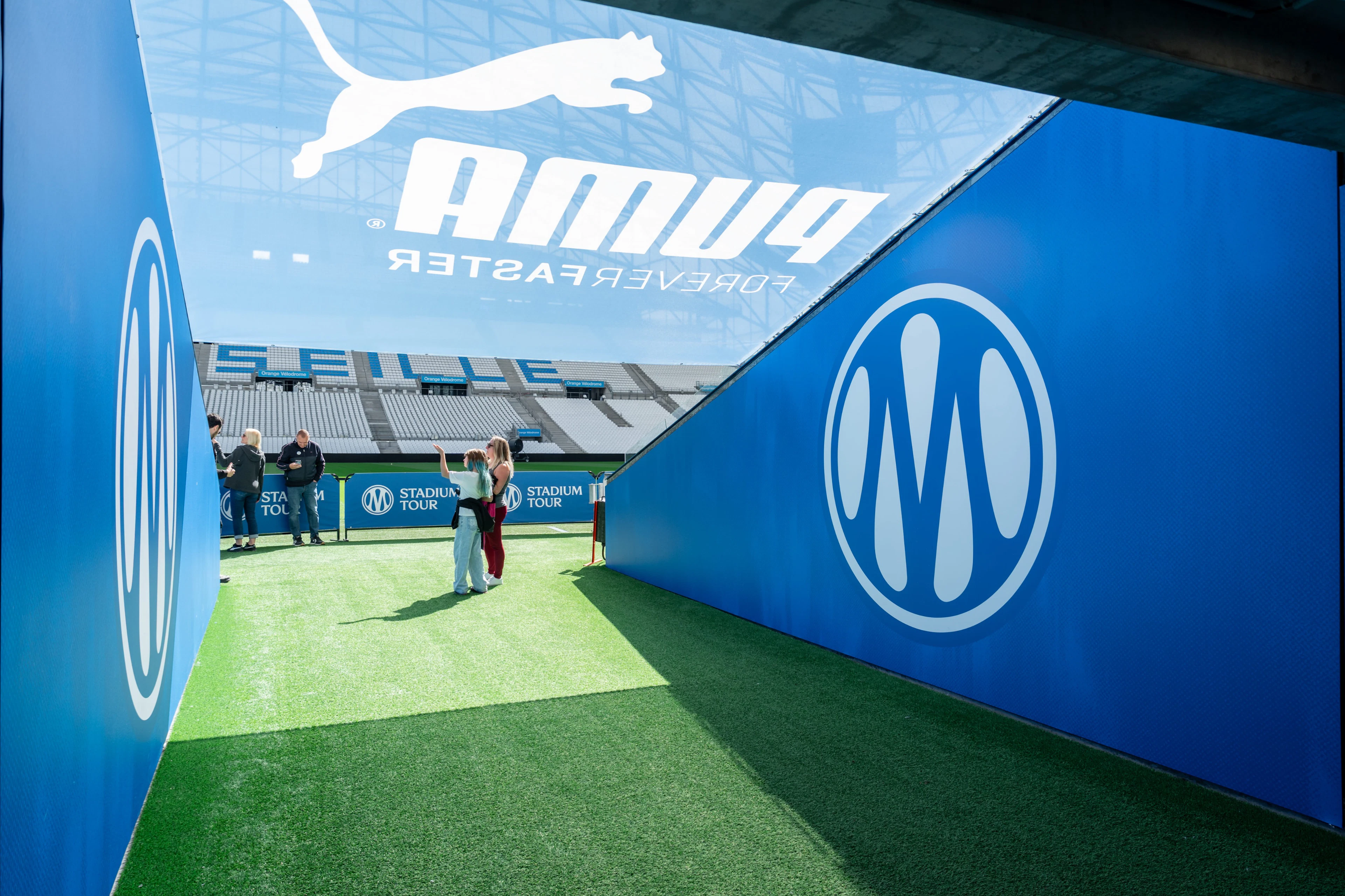 Olympique de Marseille Orange Vélodrome Stadium Self-Guided Tour