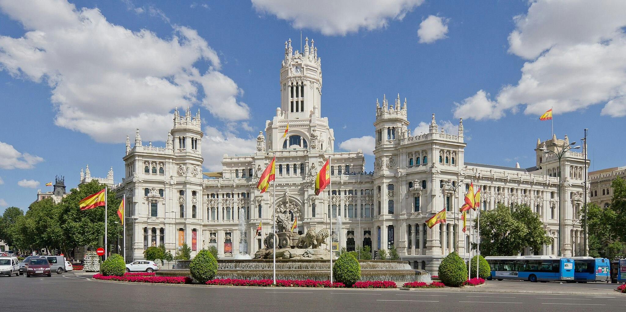 Plaza de Cibeles in Madrid