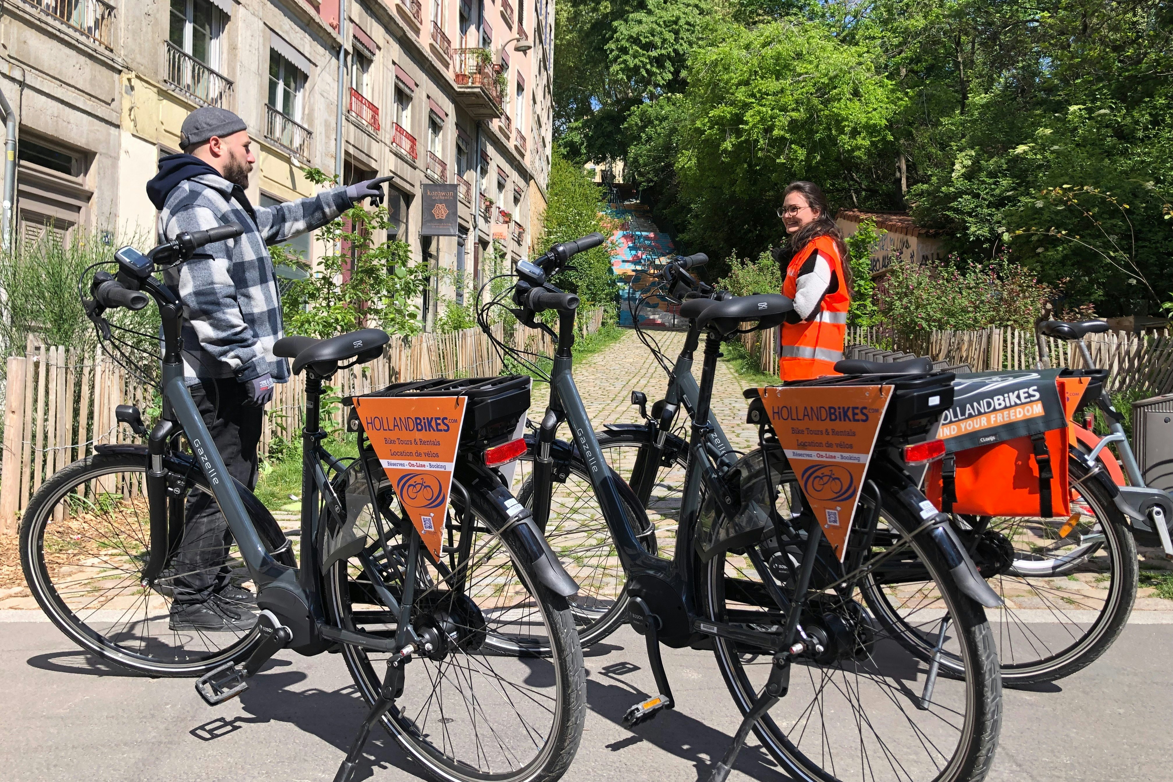 Lyon: Passeio guiado de bicicleta