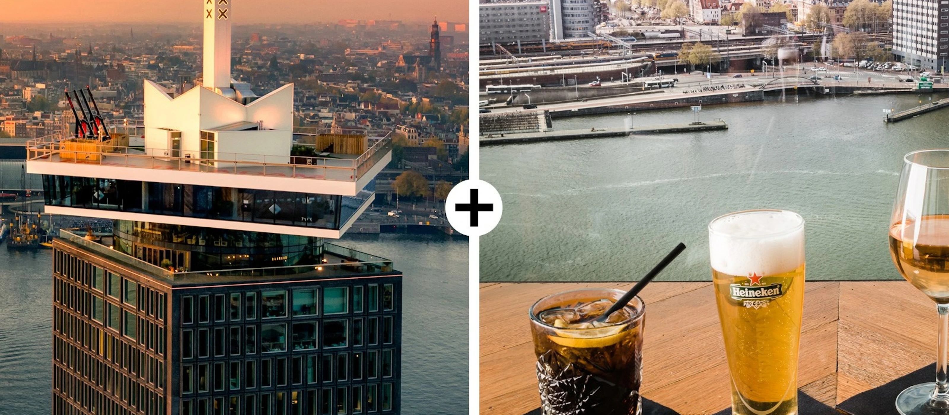 A'DAM Lookout: Toegangsticket + 1 drankje