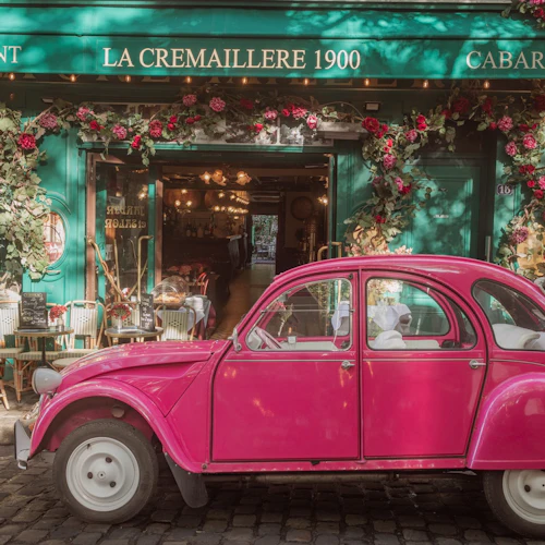 Paris: Passeio particular em um Citroën 2CV rosa - Photo 5