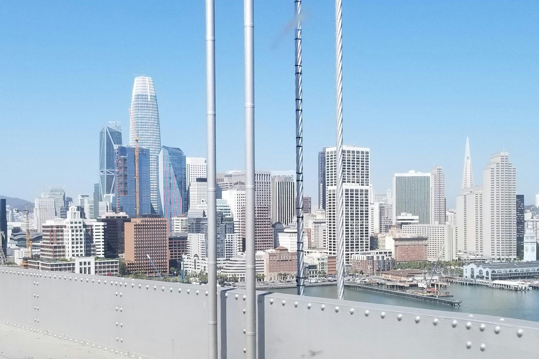 Downtown from the Bay Bridge