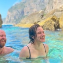 Coppia in kayak a Capri