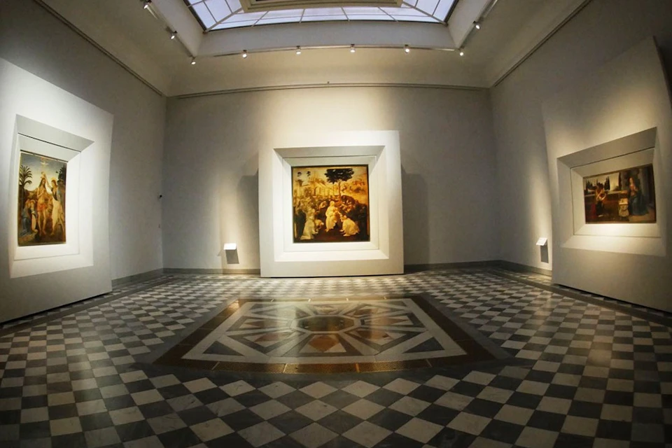 Leonardo da vinci amazing adoration of the magie