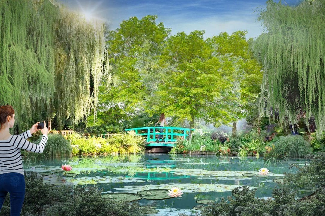 Κήποι δίπλα στον κόλπο - Θόλος λουλουδιών και δάσος σύννεφων