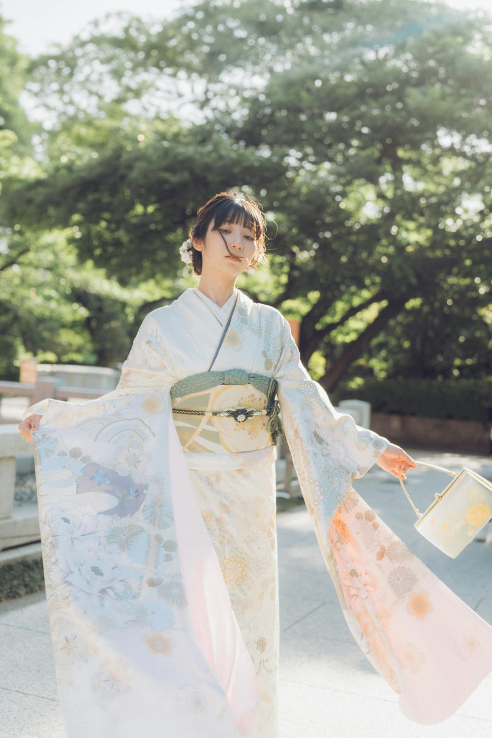 Asakusa: Kimono & Furisode Rental Experience for Men by Wasou Komachi Kanon