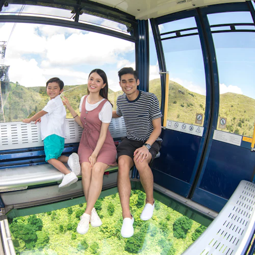 Teleférico de Ngong Ping Ida e volta: Cabine Standard de ida + Cabine Crystal Plus de ida - Photo 3