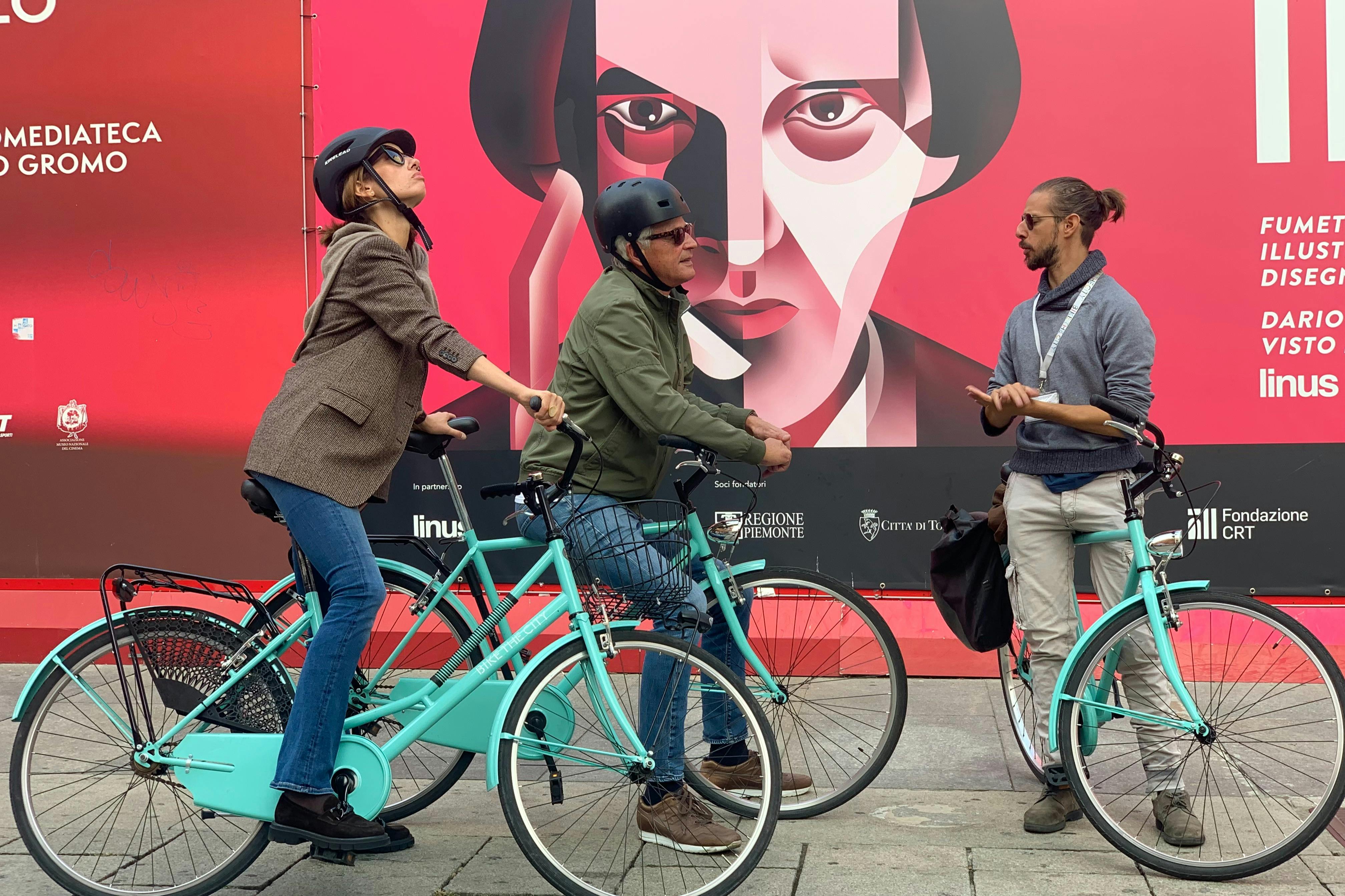 In front of the Mole Antonelliana