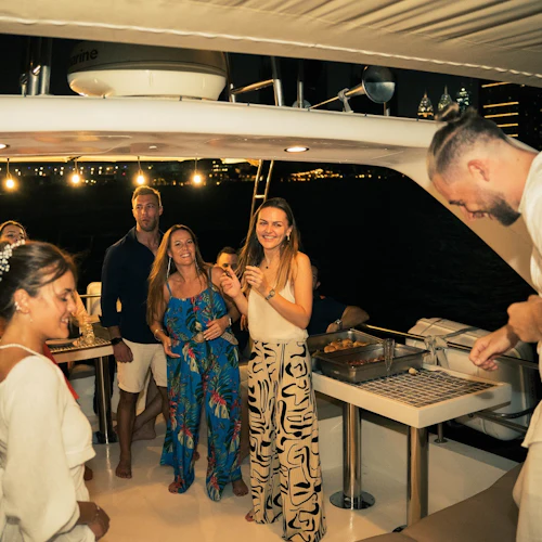 Dubai Marina: Night Yacht Party with Canapes & Soft Drinks - Photo 3