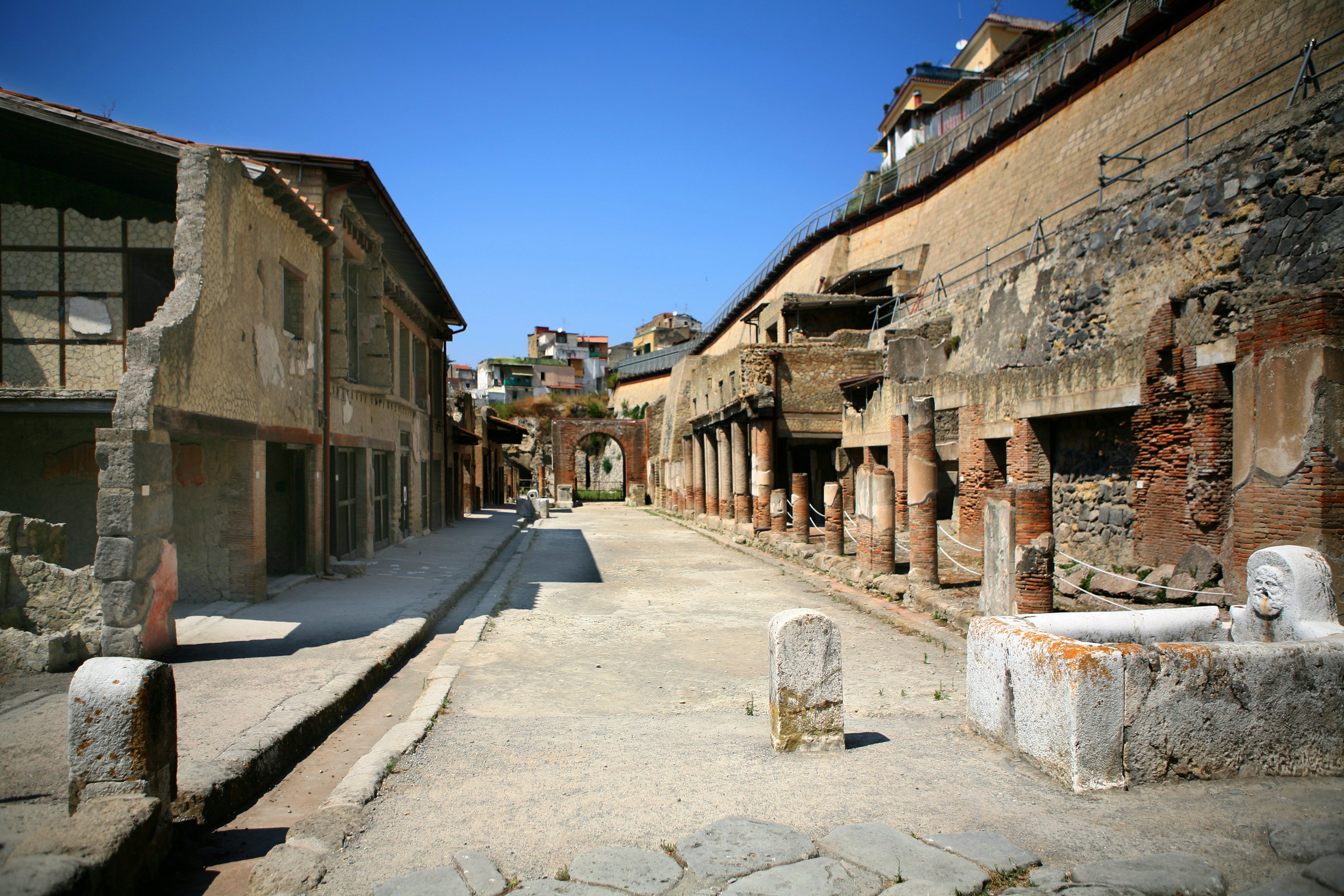 Herculaneum: Entry Ticket + Mount Vesuvius: Entry + Roundtrip