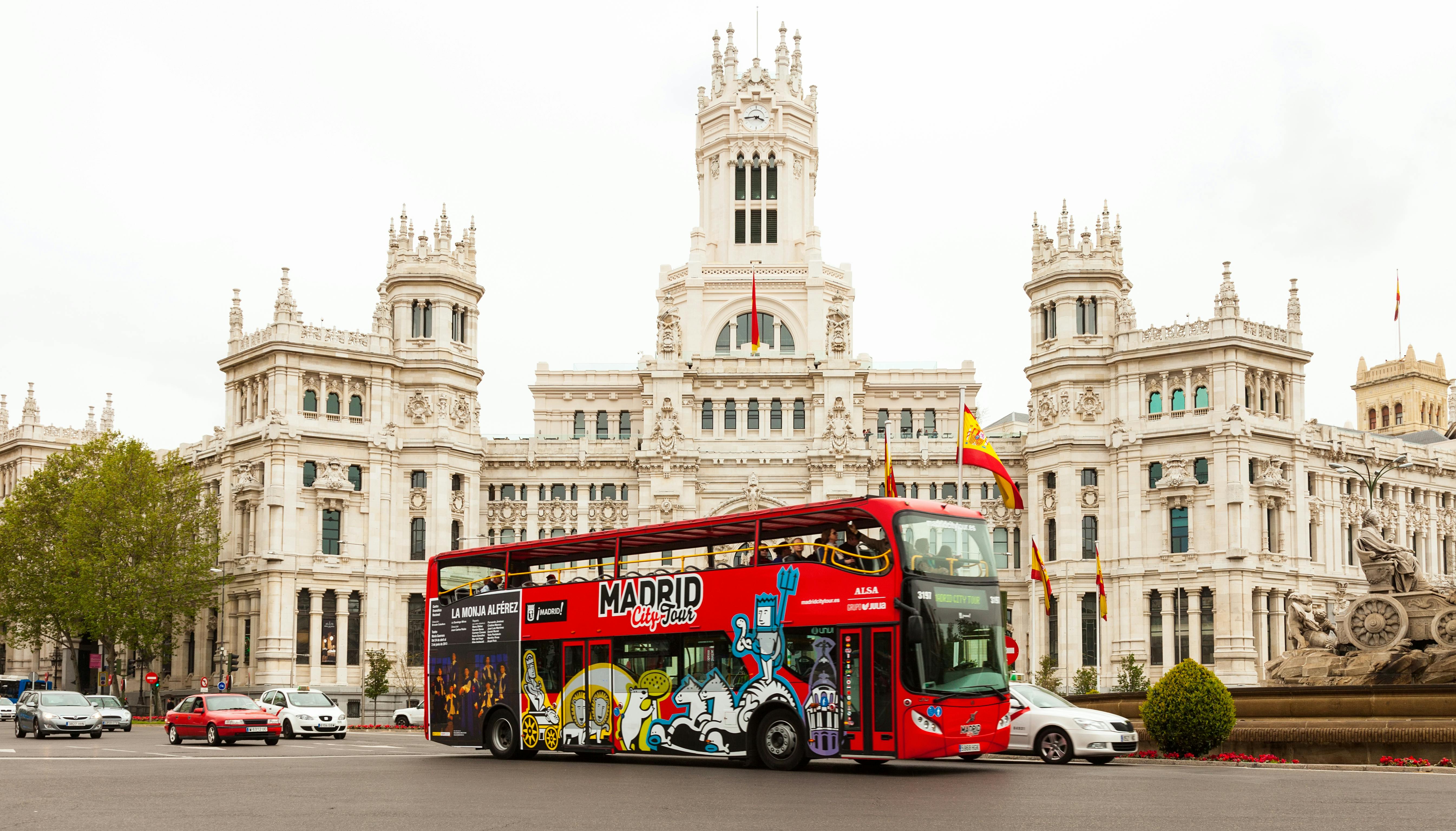 Hop on Hop off Bus Tours in Madrid