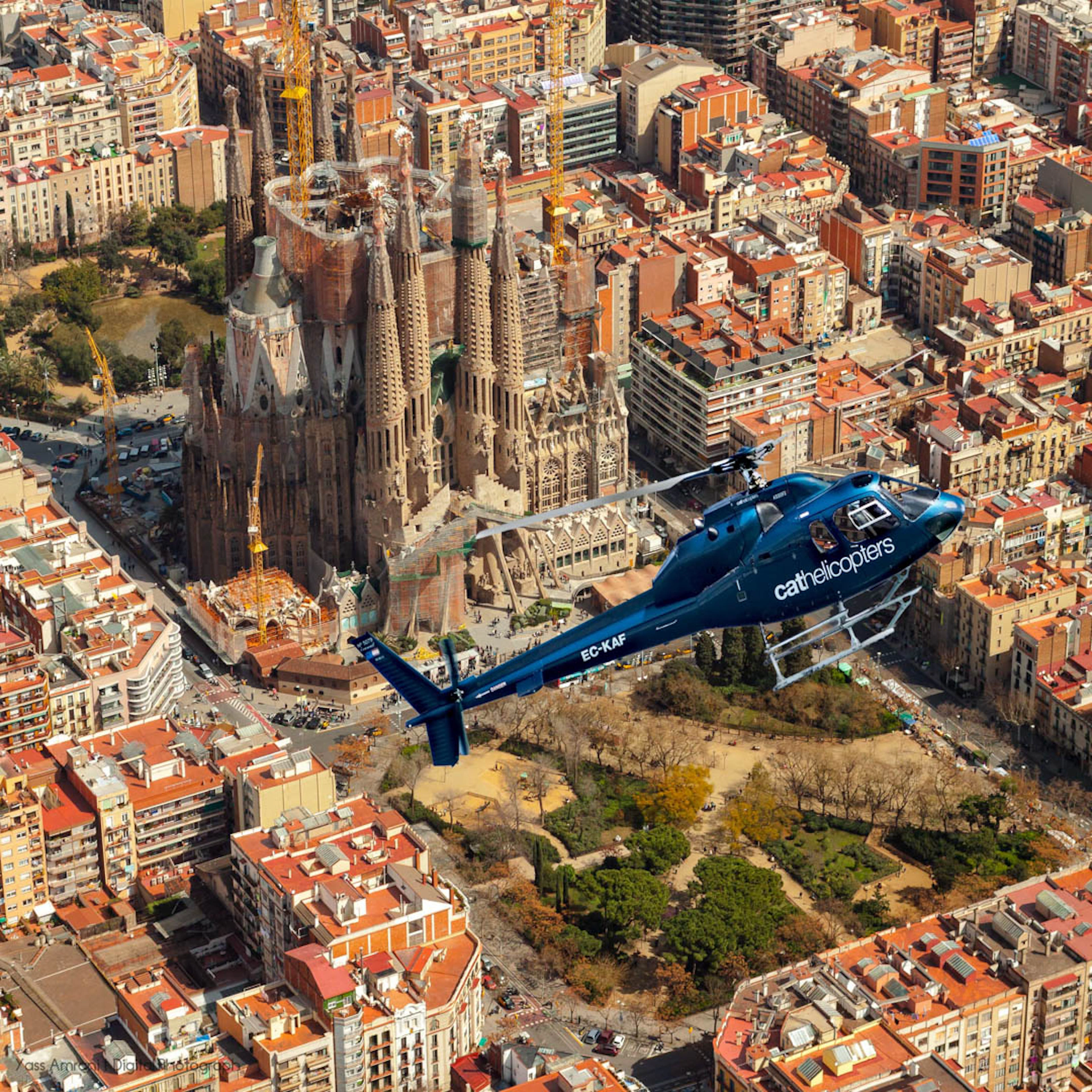 Vol en helicòpter a Barcelona Skyline