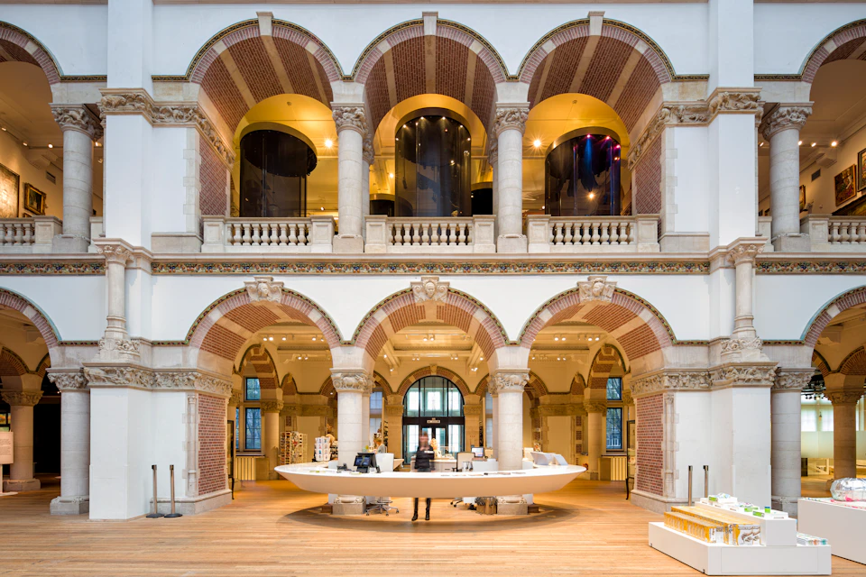 Inside museum