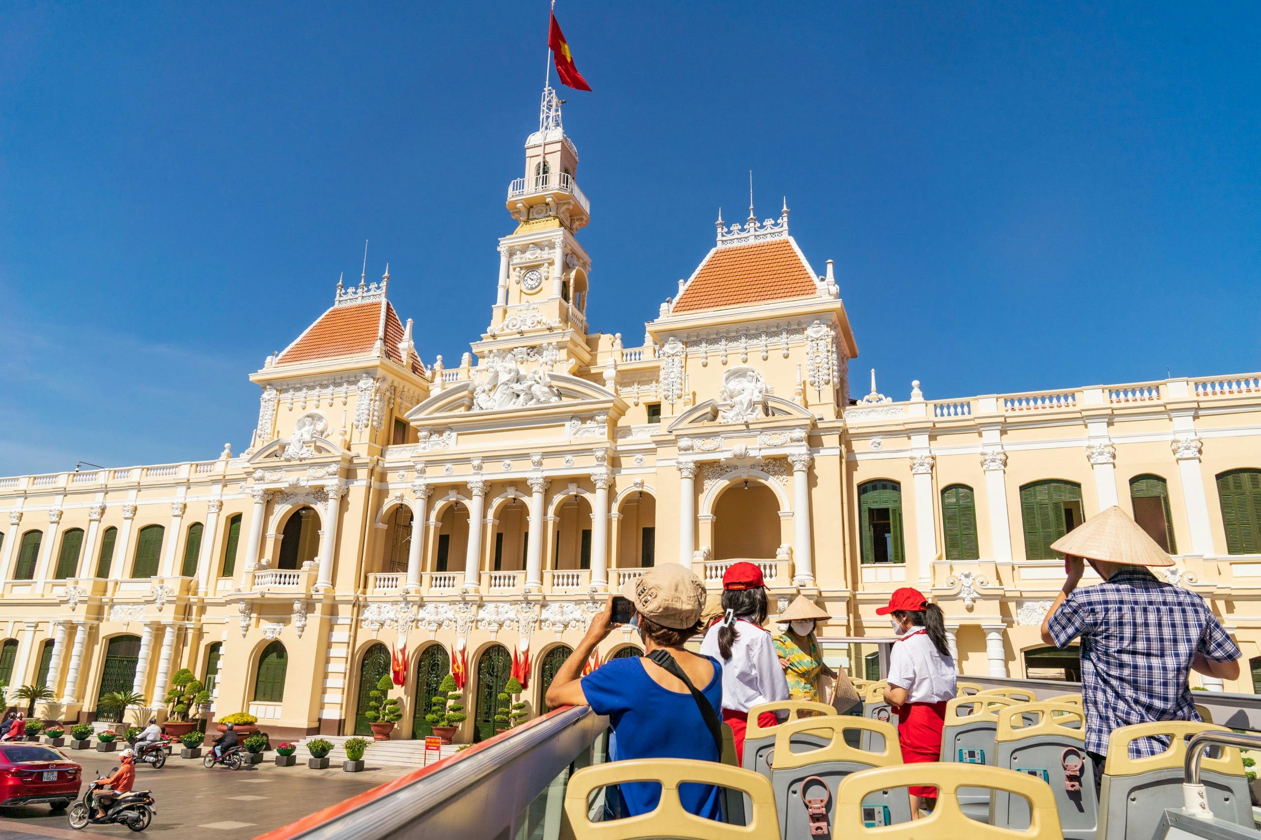 City Sightseeing Ho Chi Minh City: 1-Round Night Tour by Double-Decker Bus 3