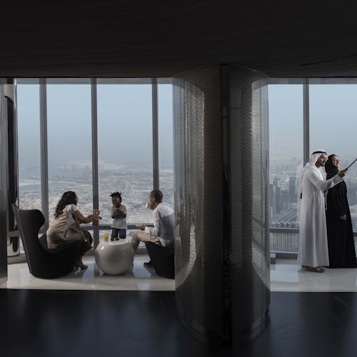 At the Top + Rooftop, The Burj Club (アット・ザ・トップ＋ルーフトップ)(即日発券)