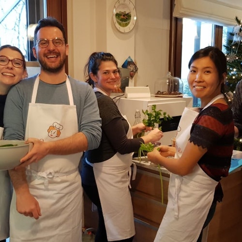 Sorrento: Clase de cocina casera en grupo reducido con anfitrión local