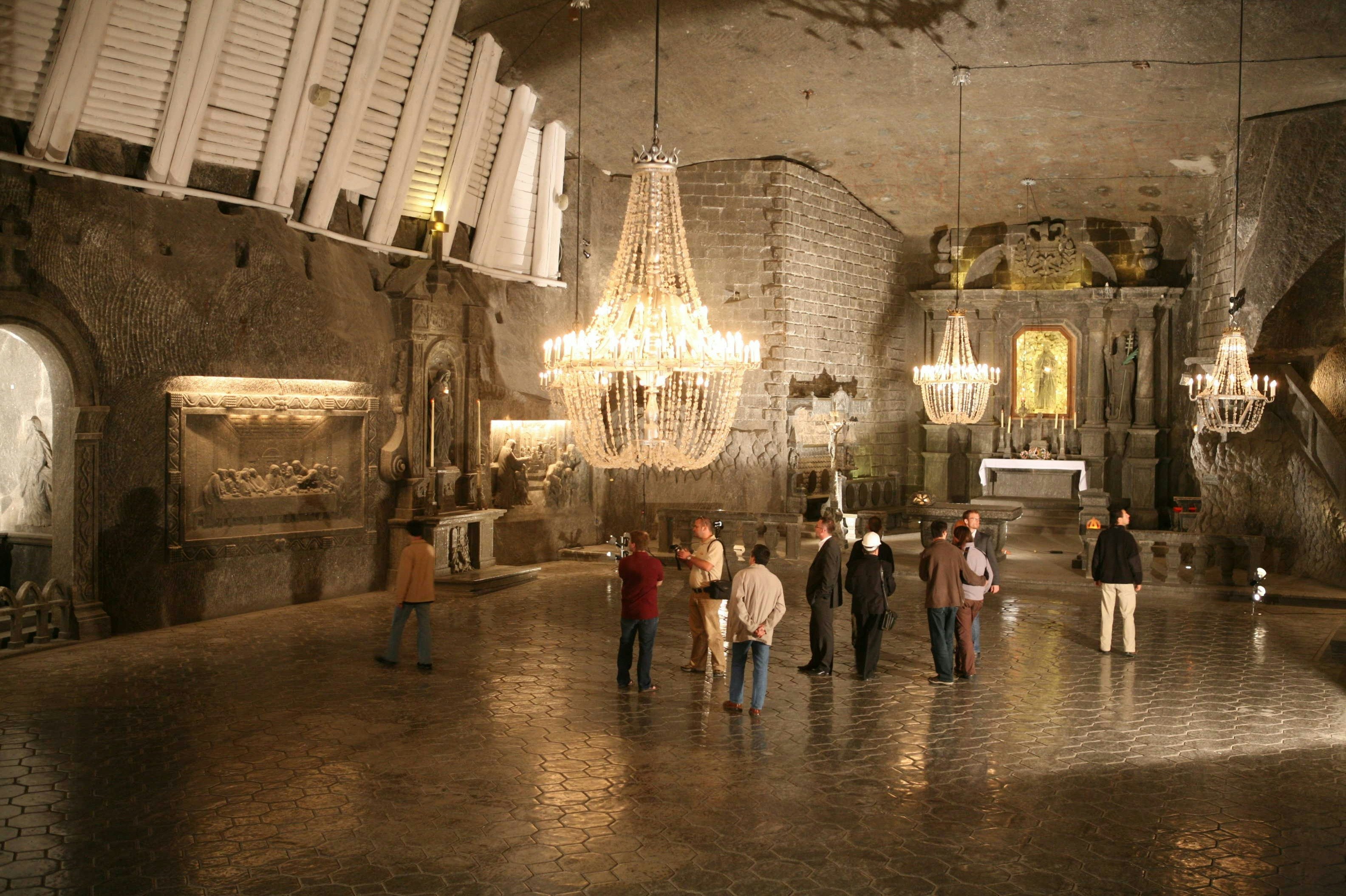 Wieliczka Salt Mine: Fast Track Ticket + Guided Tour + Transport from Krakow