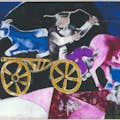 Marc Chagall
Le Marchand de bestiaux [El vendedor de ganado], c. 1922-1923
