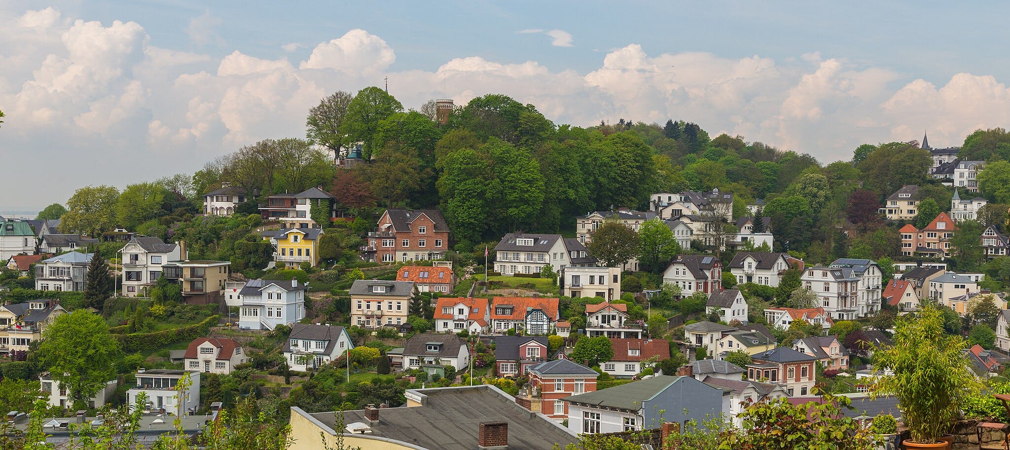 Treppenviertel Blankenese w Hamburgu