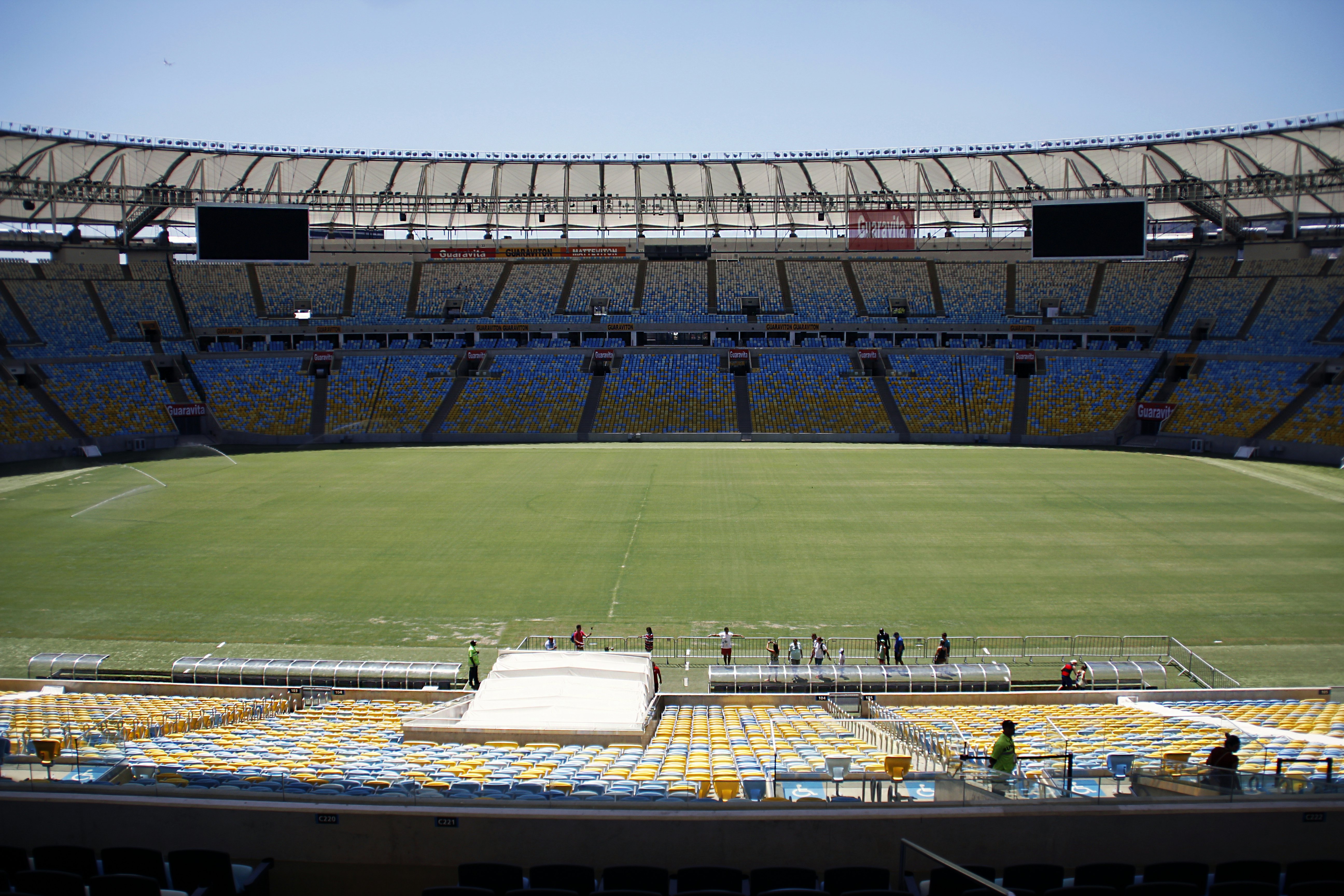 Estadio de Maracaná: Entrada sin colas