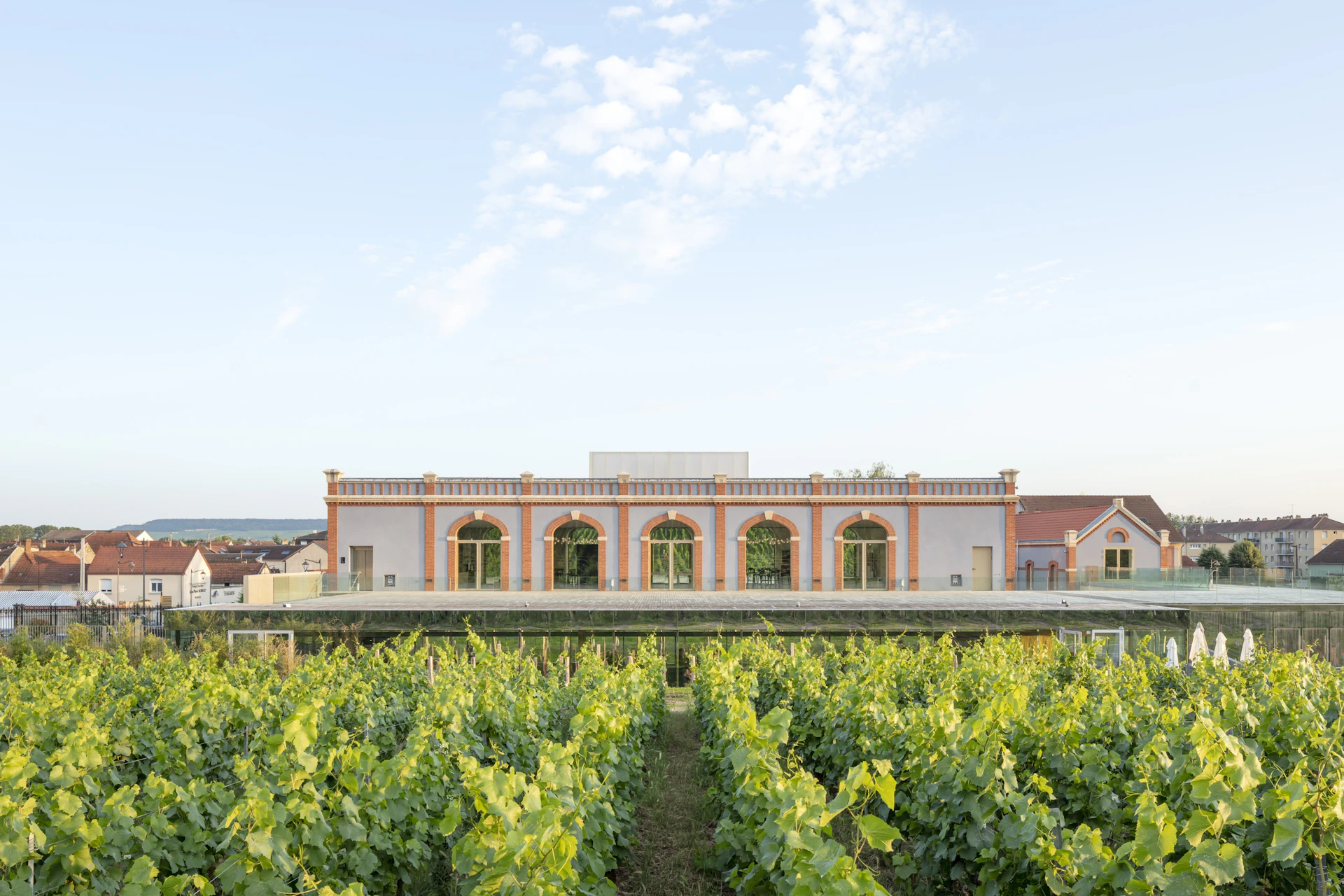 Our historic building located in the heart of Aÿ vineyard, listed on the UNESCO World Heritage