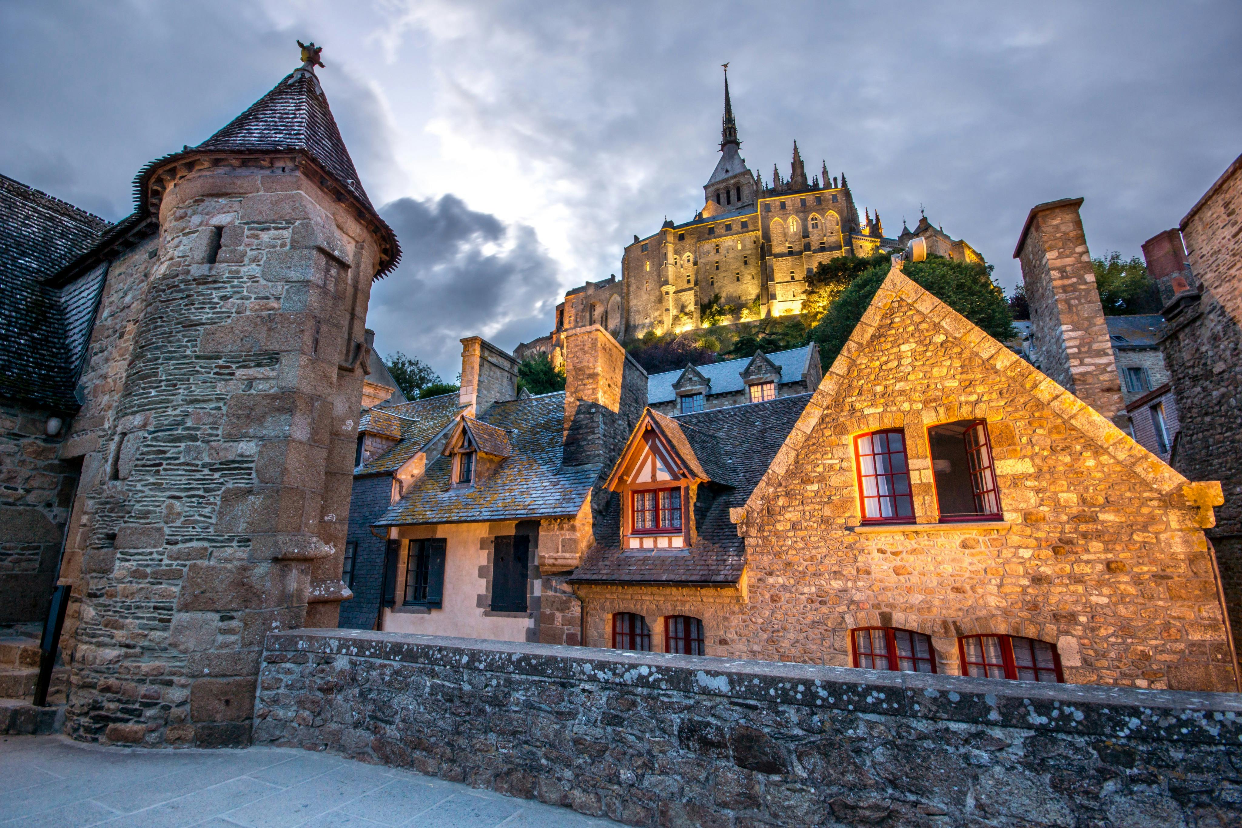 Blick auf den Mont Saint-Michel
