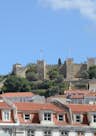 Uitzicht op het kasteel van Sint Joris