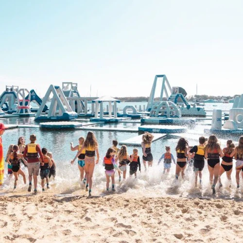Gold Coast Aqua Park Southport: Inflatable Water Park Session