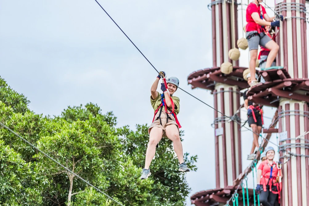 Maroochydore: Next Level Park Treetops Adventure