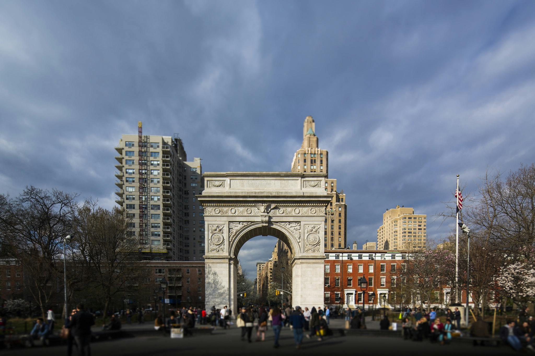 Parque de la Plaza de Washington en Nueva York