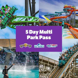 Warner Bros. Movie World, Sea World & Wet’n’Wild Gold Coast: 5-Day Pass in destination