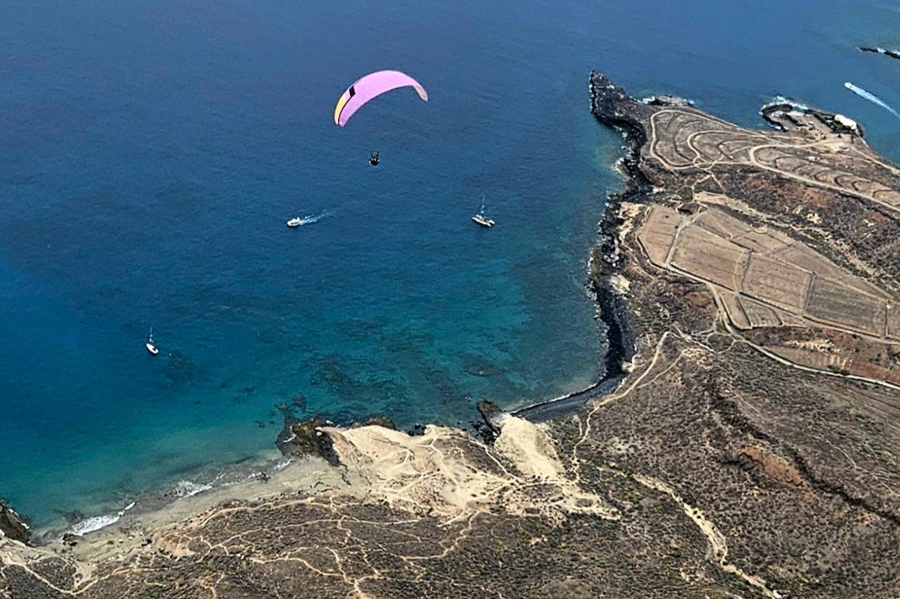 特内里费岛滑翔伞体验