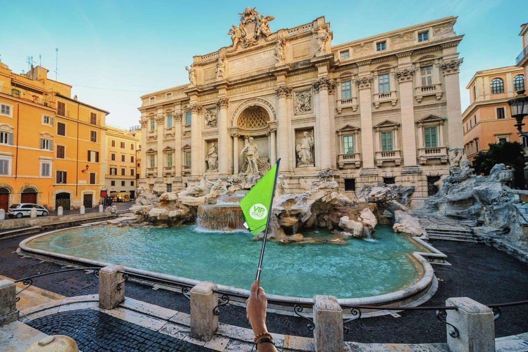 Learn about water history and toss a coin into a fountain