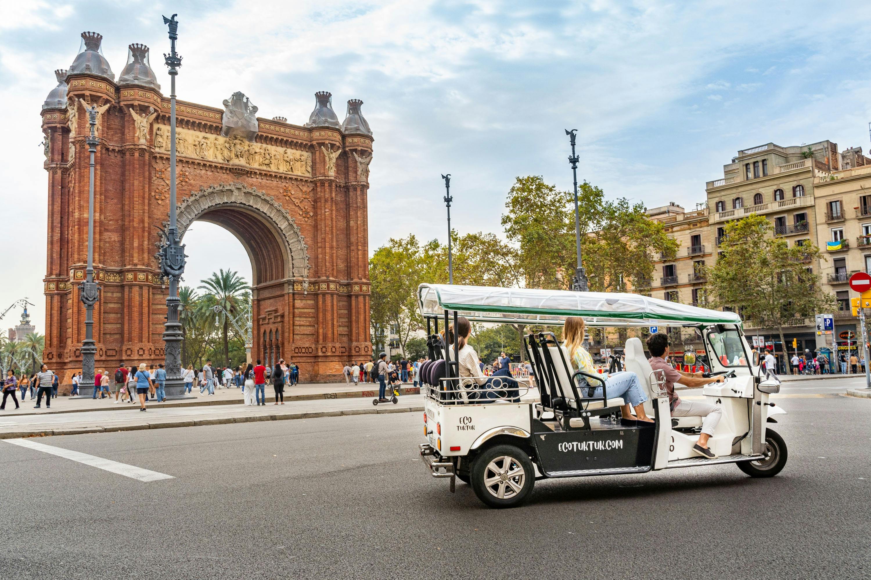 Barcelona 2-Stunden Private Tuk Tuk Tour