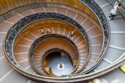 Treppe der Vatikanischen Museen