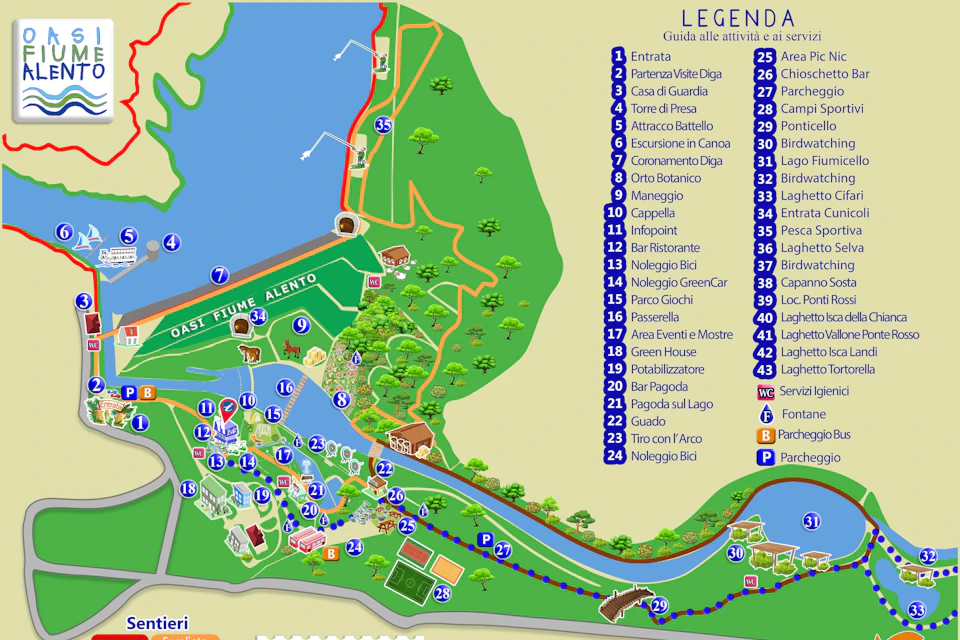 Mappa parco