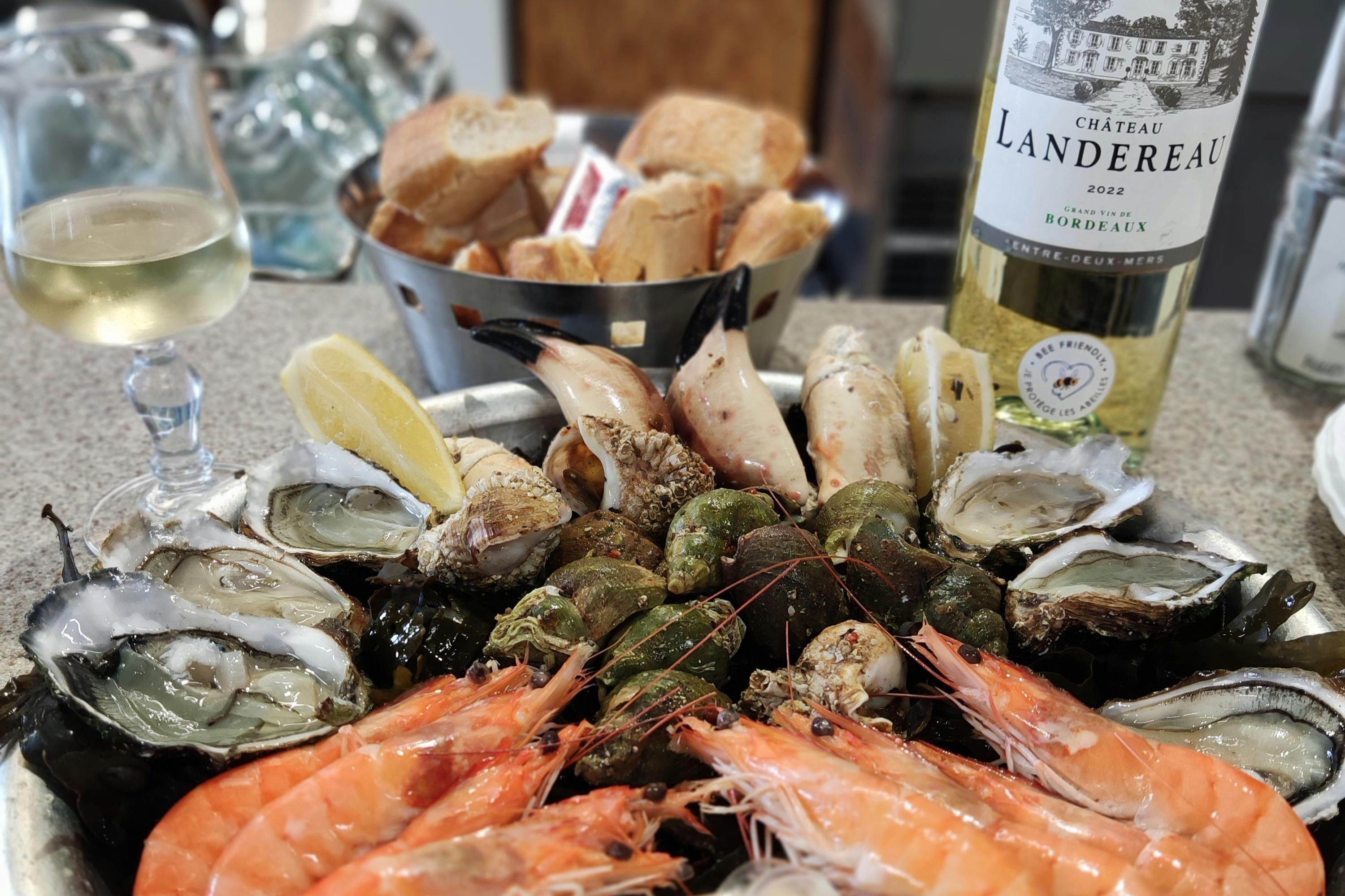 Ανακάλυψε τα θαλασσινά της περιοχής.