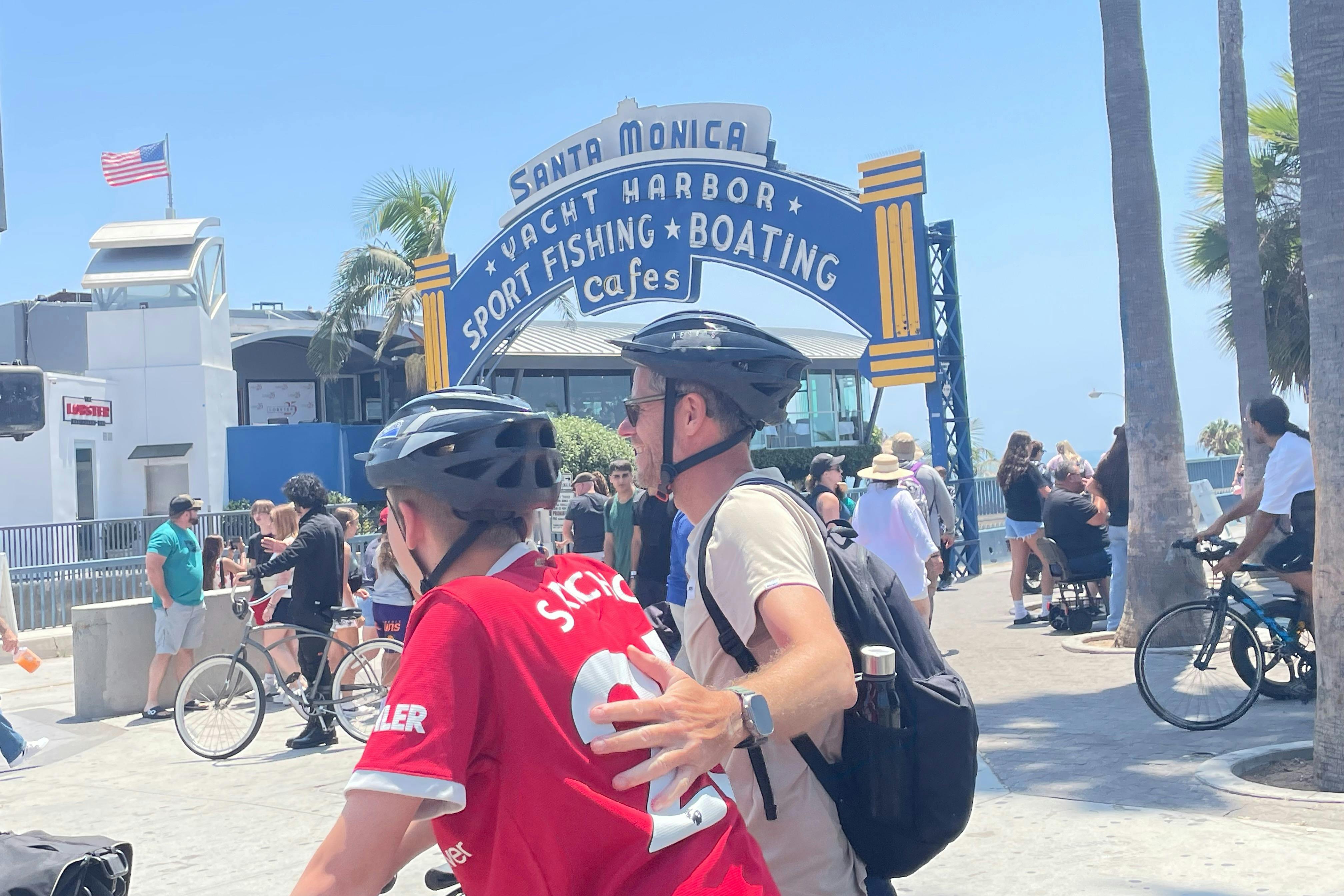 Family friendly bike tour through all of Los Angeles