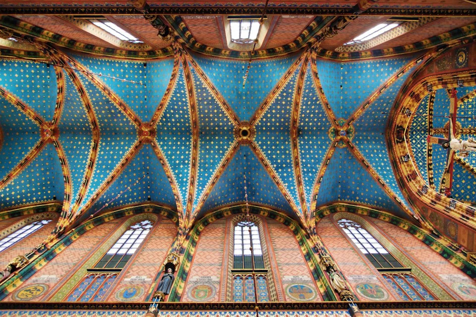 Interior of St. Mary's Basilica