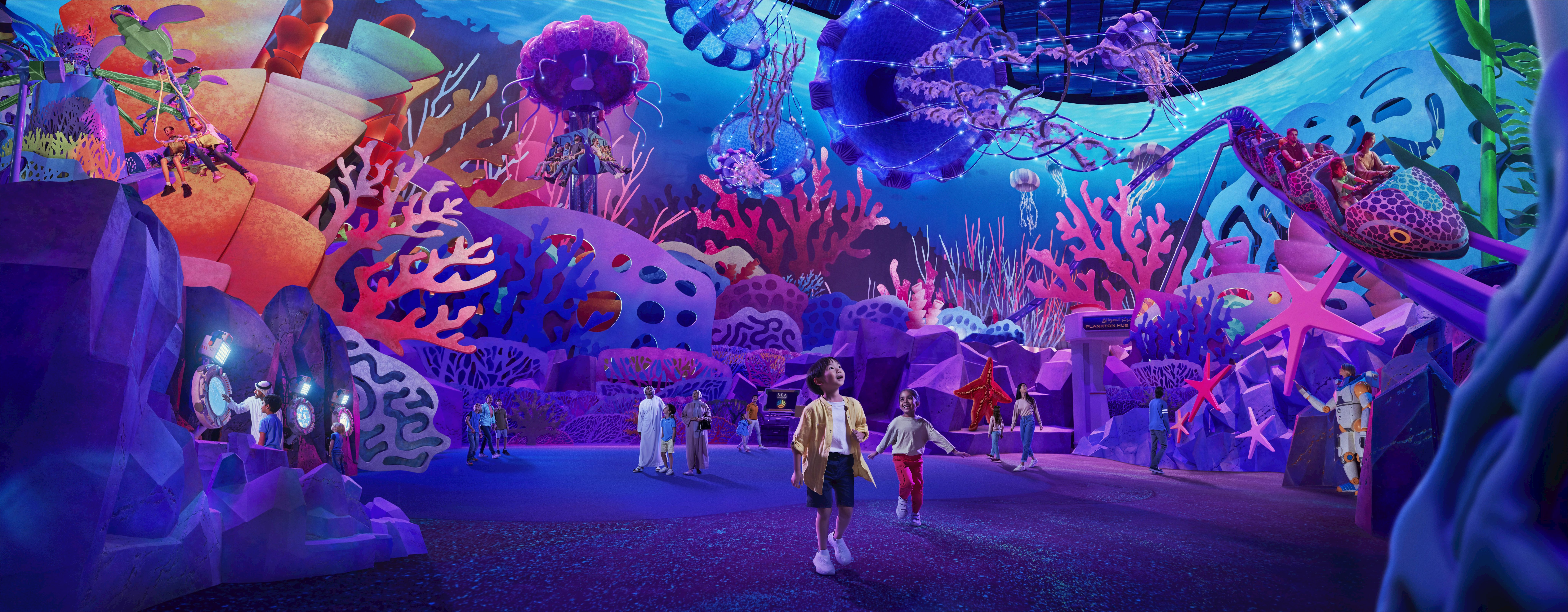 SeaWorld Abu Dhabi: Entrada + Servicio de transporte