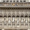 Statues modernes de martyrs de l'abbaye de Westminster