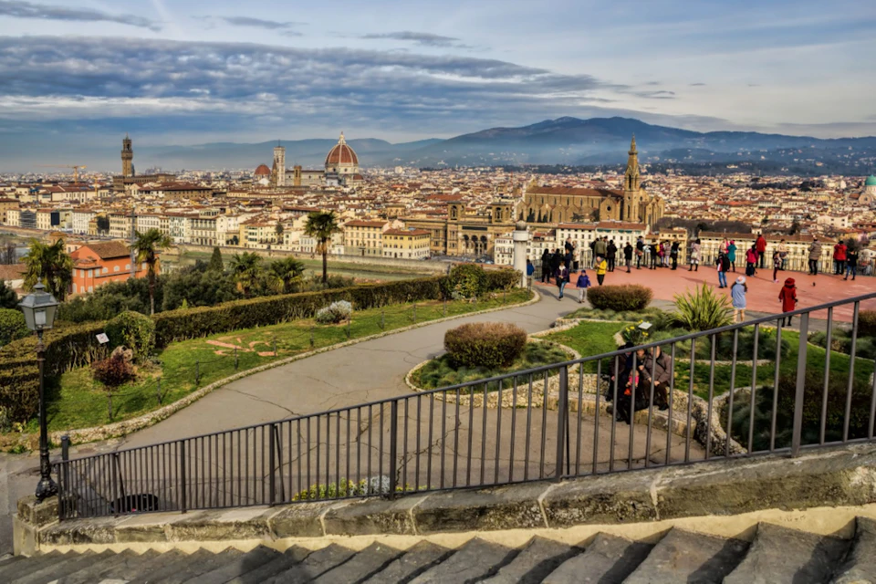 Florence from above